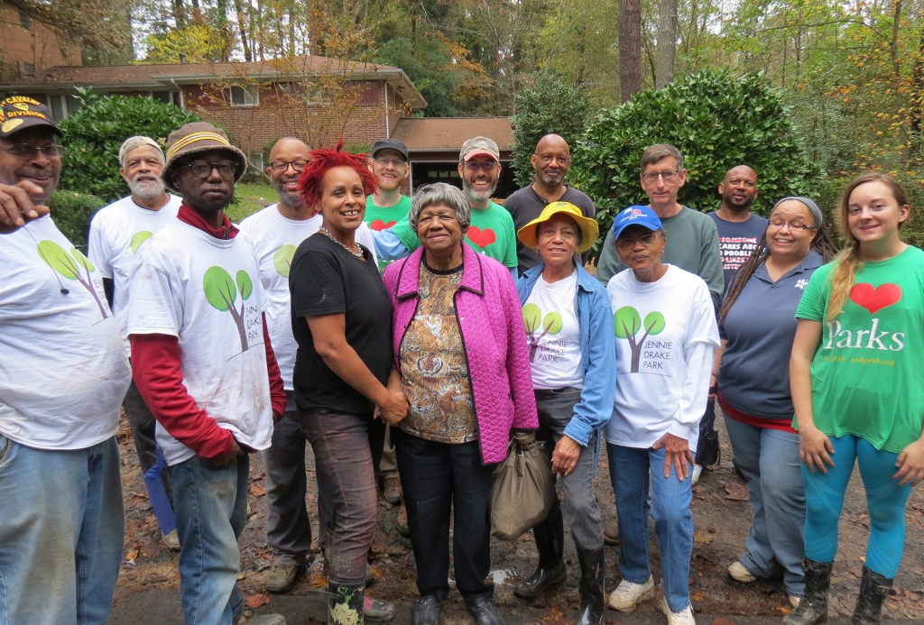 Park Pride, Friends of the Park, Jennie Drake Park