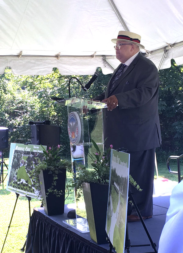 Councilman Ivory Lee Young at the Groundbreaking
